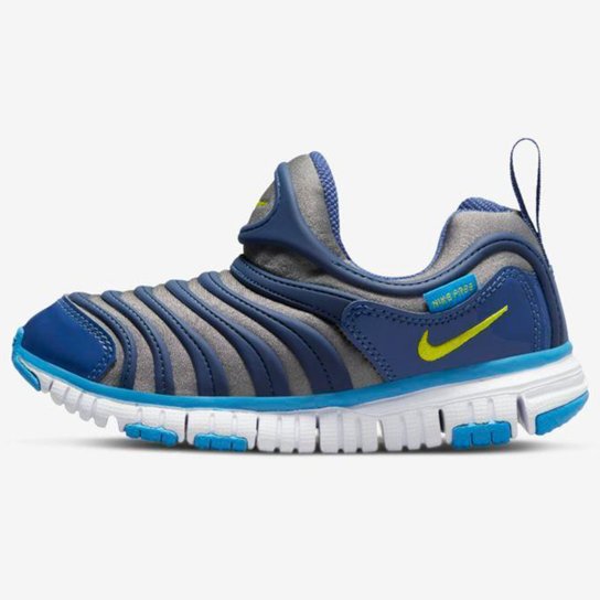 Tênis Infantill Couro Nike Dynamo Free Ps - Verde+Azul Menor preço em Tênis Infantill Couro Nike Dynamo Free Ps - Verde+Azul