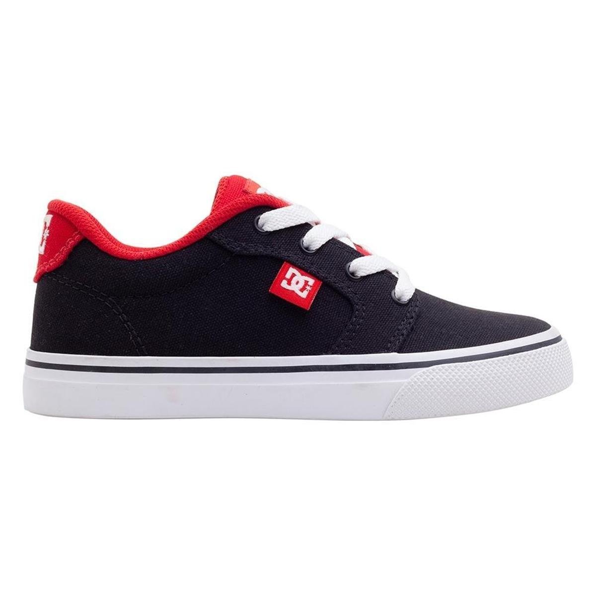 Tênis Infanto Juvenil Anvil TX LA DC Shoes Preto Netshoes