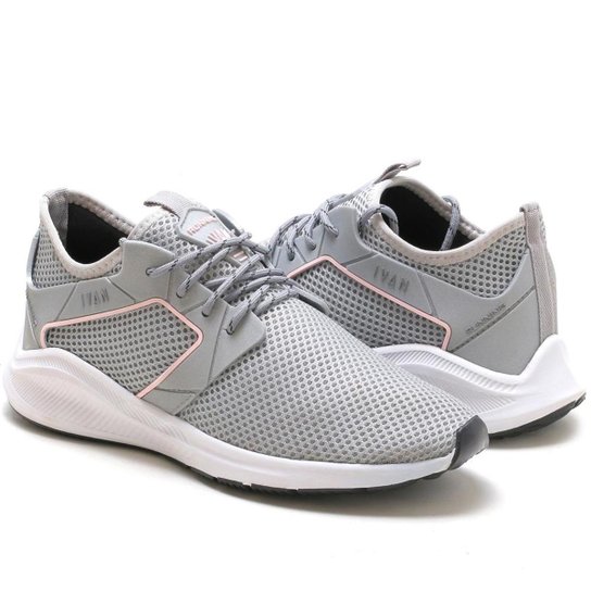 Tênis Ivan Running Technology Feminino - Cinza