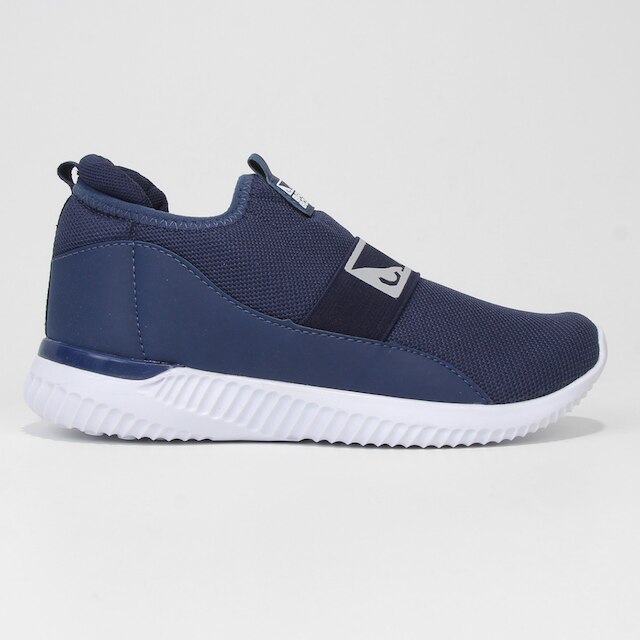 Tênis Jogger Infantil Bad Boy Cano Baixo Pulse - Marinho+Branco Menor preço em Tênis Jogger Infantil Bad Boy Cano Baixo Pulse - Marinho+Branco