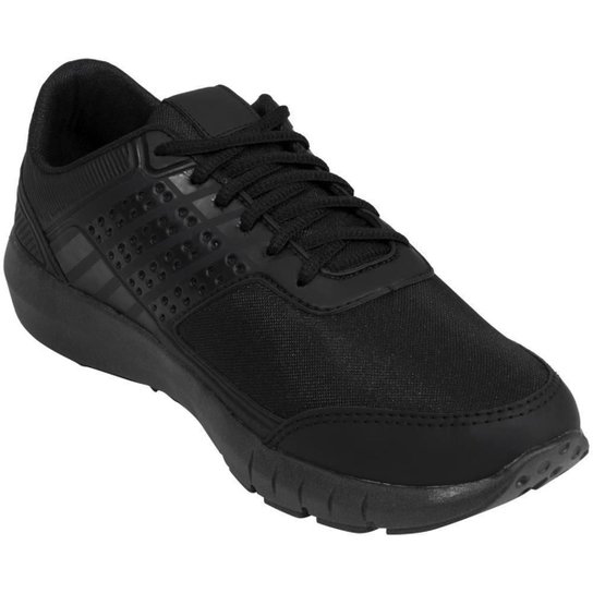 Tênis Jogger Zeus Masculino Leve Macio Confortável Caminhada - Preto Menor preço em Tênis Jogger Zeus Masculino Leve Macio Confortável Caminhada - Preto