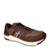 Tênis Jogging Masculino Polo Go Cadarço Moderno Conforto - Marrom