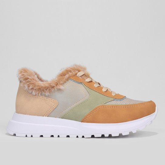 Tênis Jogging Mississipi Pelo Feminino - Colorido Menor preço em Tênis Jogging Mississipi Pelo Feminino - Colorido