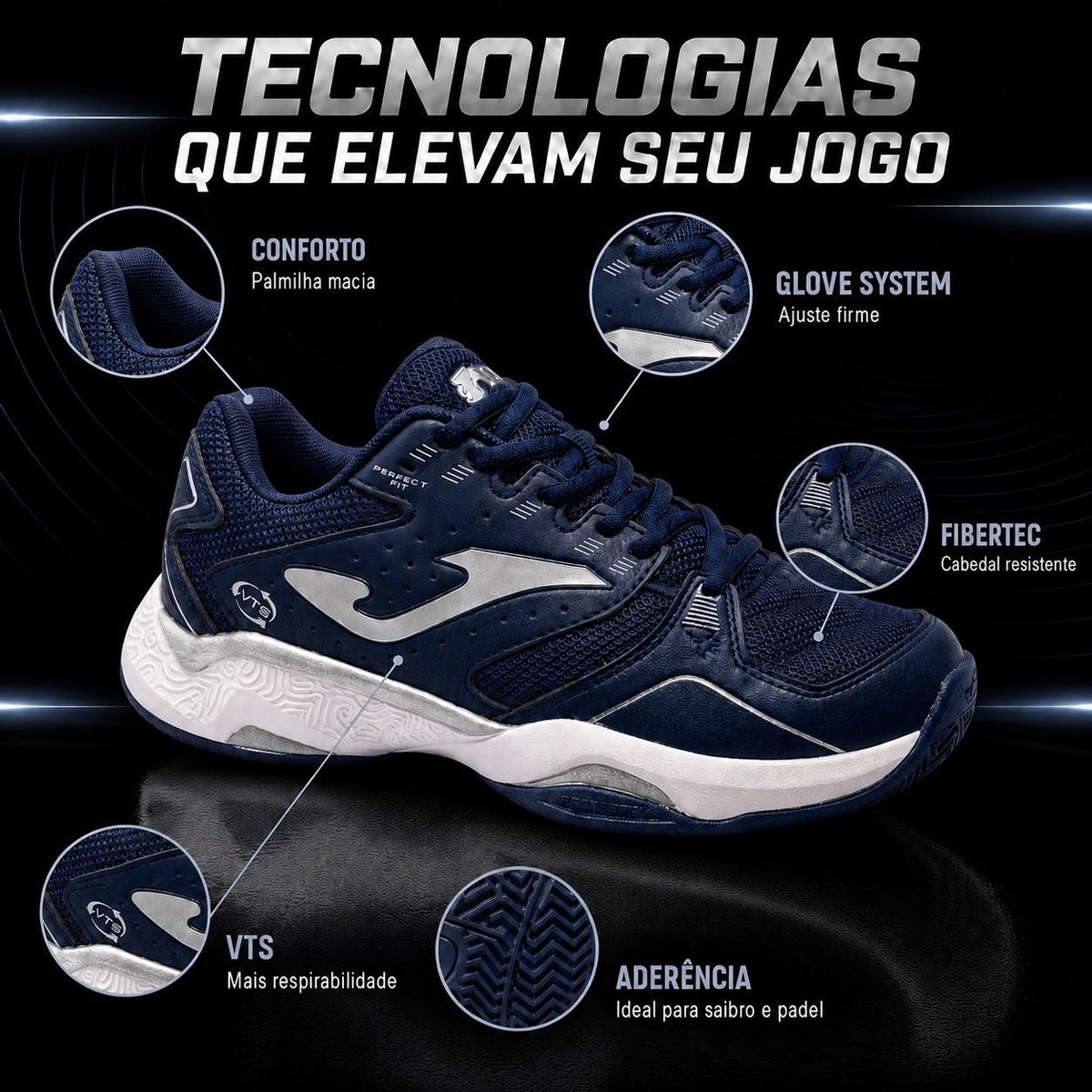 Tênis Joma Master 1000 Saibro Masculino - 1
