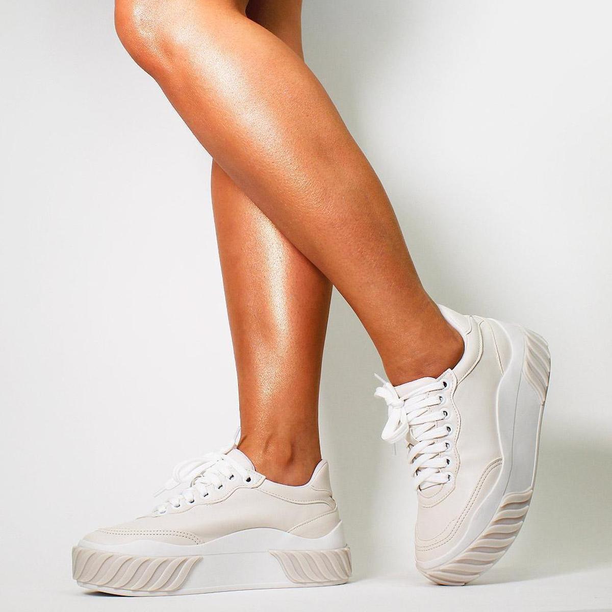 Tênis Juliette Off White em Promoção | Ofertas na Americanas