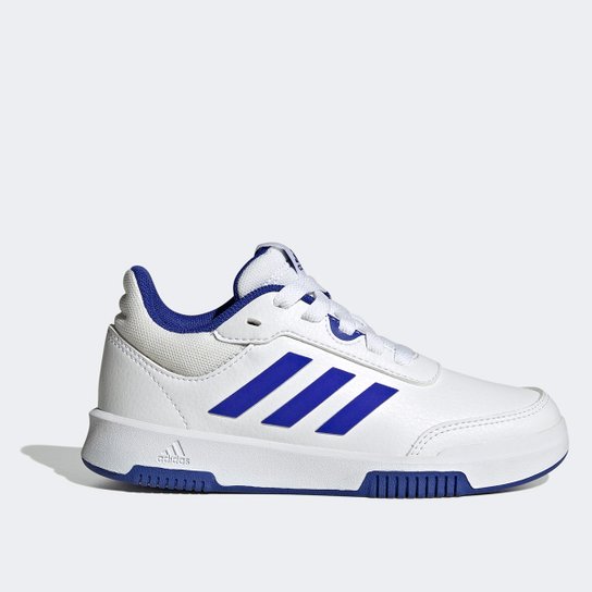 Tênis Juvenil Adidas Tensaur Sport - Branco+Azul Menor preço em Tênis Juvenil Adidas Tensaur Sport - Branco+Azul