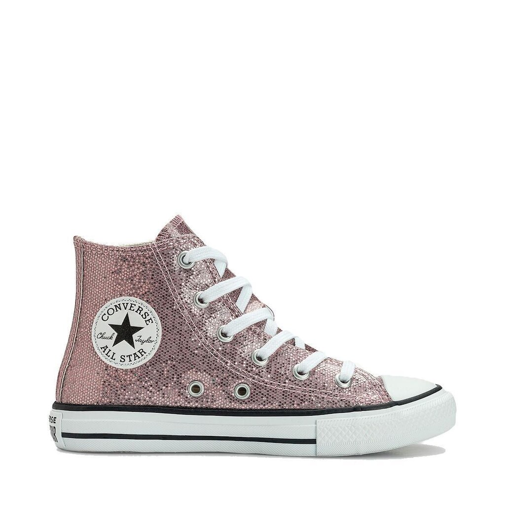 Tênis Juvenil Chuck Taylor All Star Shine Cano Alto
