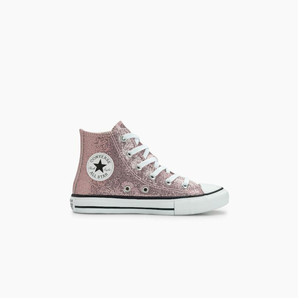 Tênis Juvenil Chuck Taylor All Star Shine Cano Alto