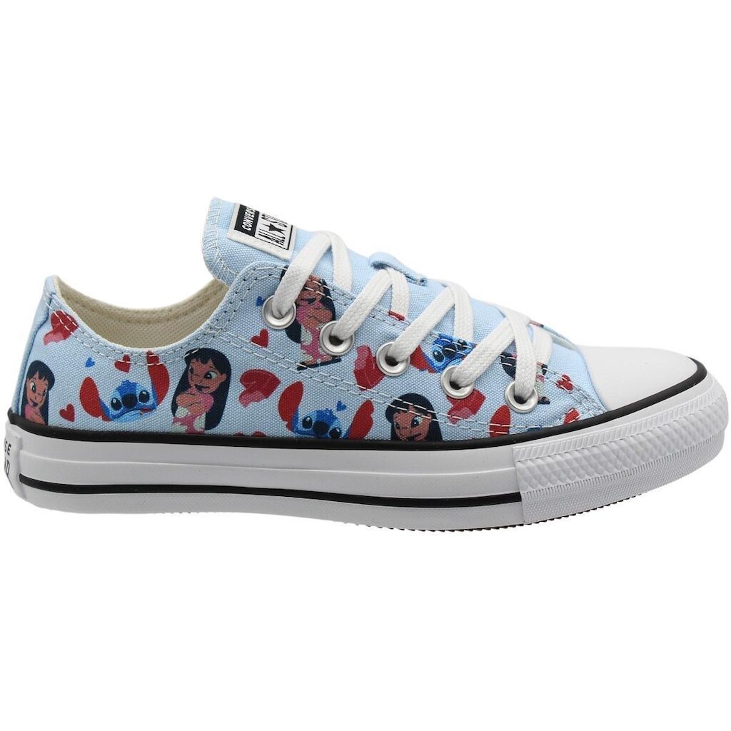 Tênis Juvenil Chuck Taylor All Star Stitch 2 Cano Baixo