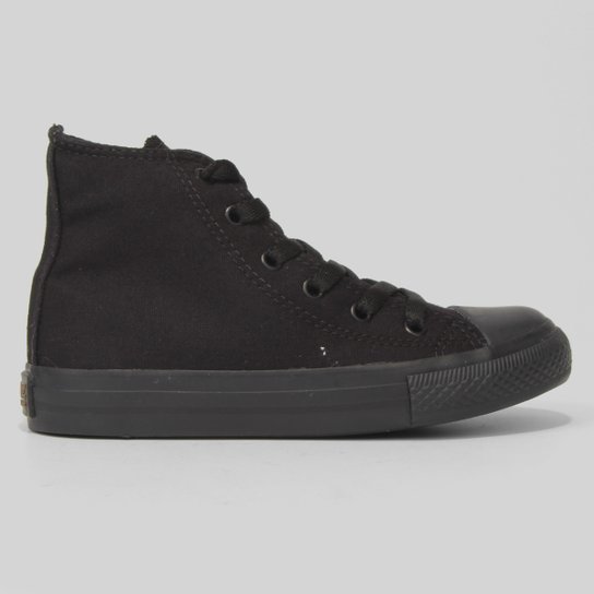 Tênis Juvenil Edge Cano Médio Lona - Preto+Chumbo é ruim? Tênis Juvenil Edge Cano Médio Lona - Preto+Chumbo é boa?