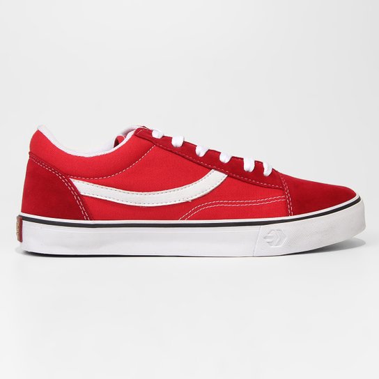 Tênis Juvenil Edge Old School - Vermelho é boa?
