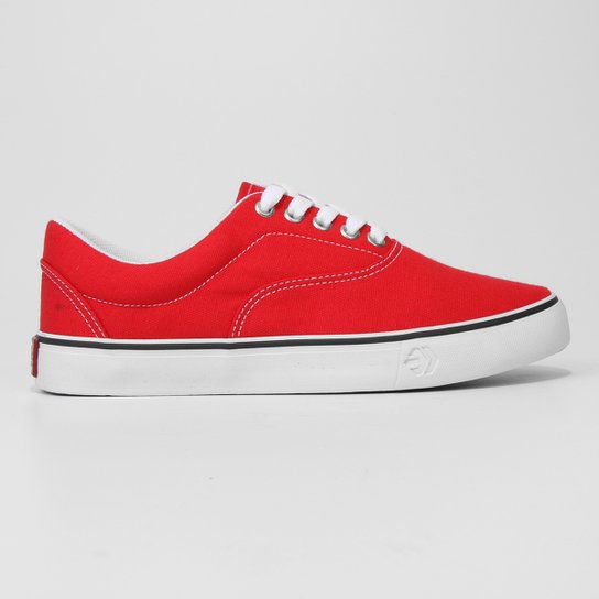Tênis Juvenil Edge Summer Lona - Vermelho Menor preço em Tênis Juvenil Edge Summer Lona - Vermelho