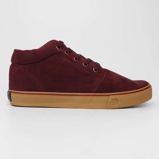 Tênis Juvenil Edge Tribal Camurça - Vinho+Bege Menor preço em Tênis Juvenil Edge Tribal Camurça - Vinho+Bege