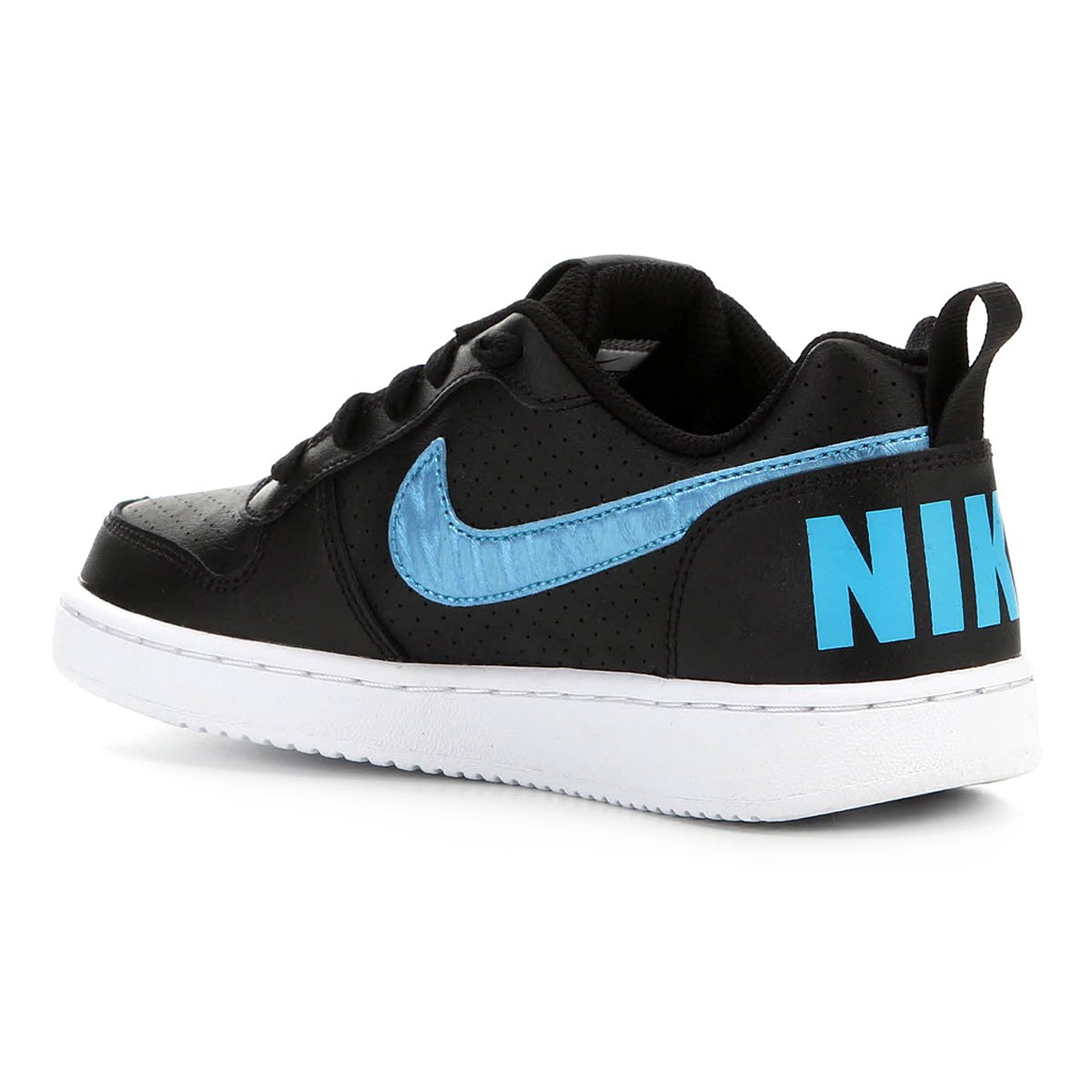 Tenis Nike Court Borough Low Juvenil color Blanco-TodoenunLugar-sku