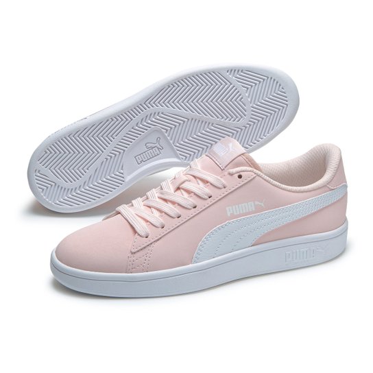 Tênis Juvenil Puma Smash V2 - Pink Menor preço em Tênis Juvenil Puma Smash V2 - Pink