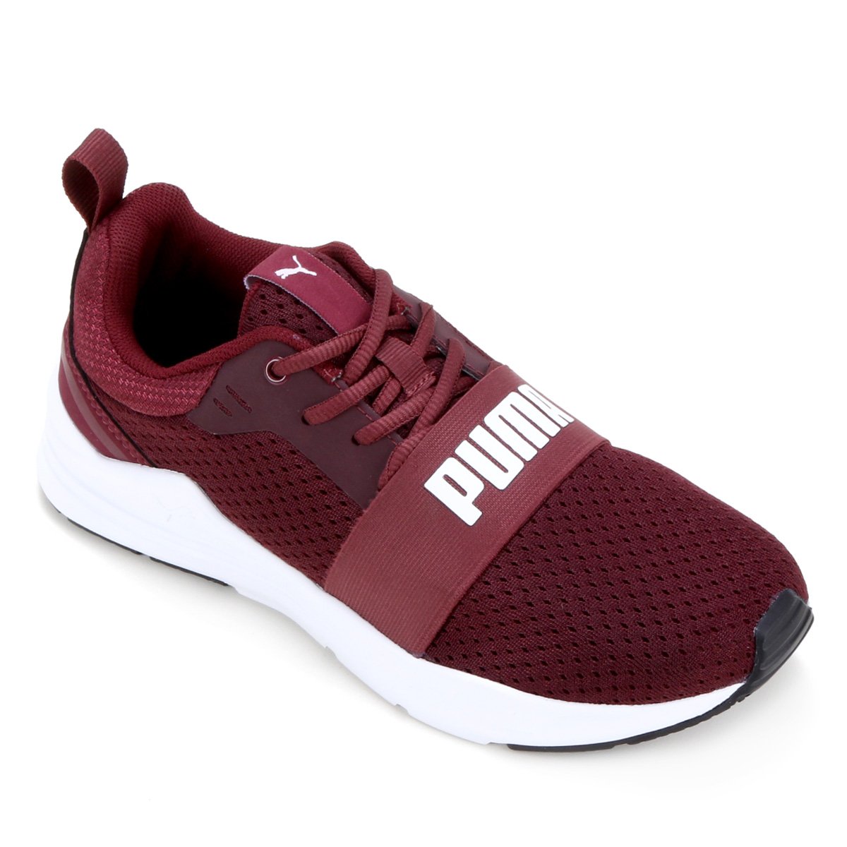 tenis puma wired vinho