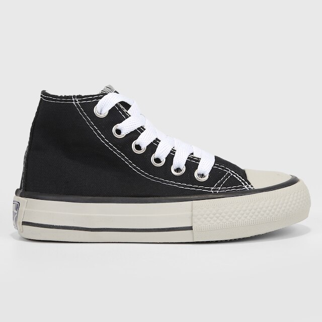 Tênis Juvenil Starter Bult High - Preto+Branco Menor preço em Tênis Juvenil Starter Bult High - Preto+Branco