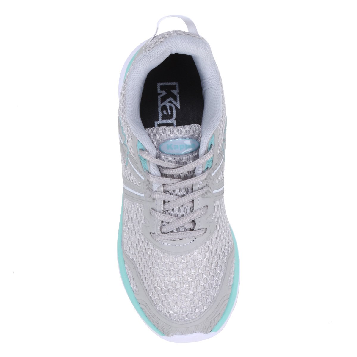 Tênis Kappa New Revolution Feminino - Cinza+Verde | Netshoes