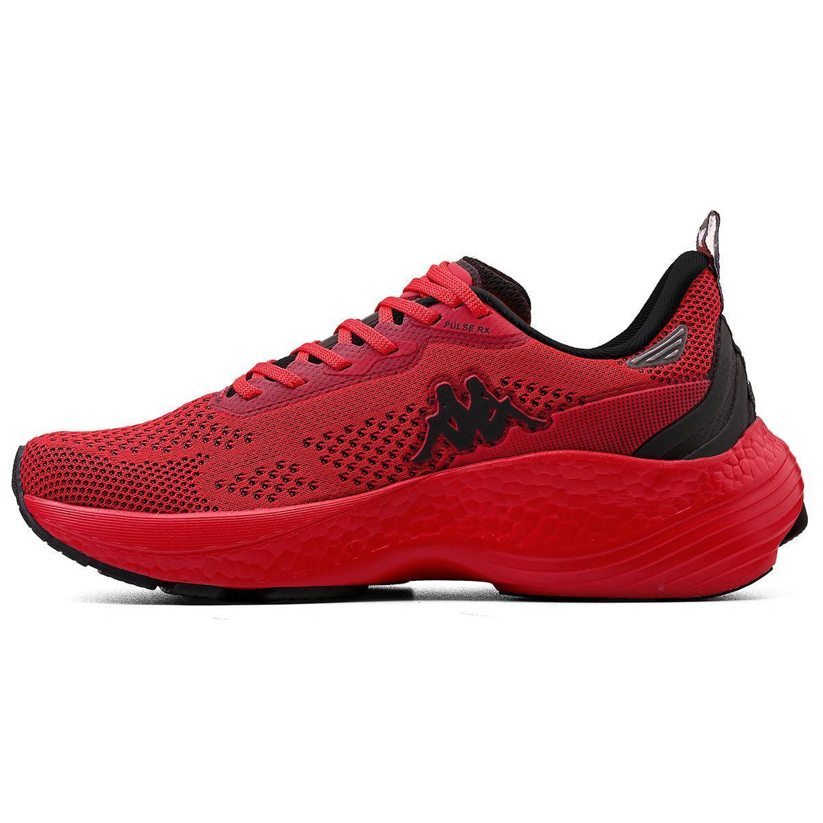 Tênis Kappa Pulse RX Masculino Feminino - Vermelho+Preto | Netshoes