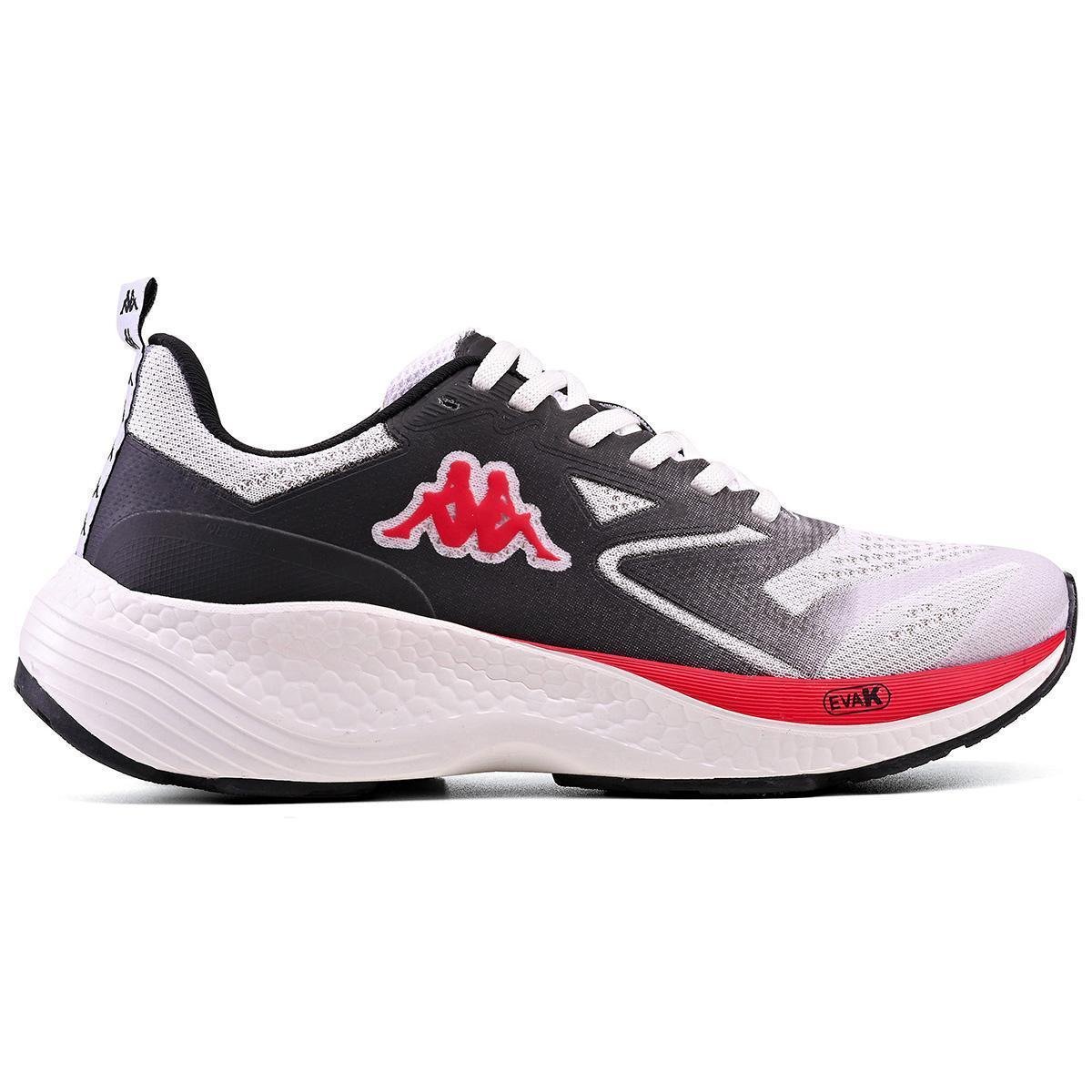 Tênis Kappa Pulse Supra Masculino Feminino - Branco+Preto | Netshoes