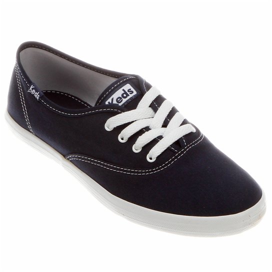 Tênis Keds Champion Canvas - Marinho Menor preço em Tênis Keds Champion Canvas - Marinho
