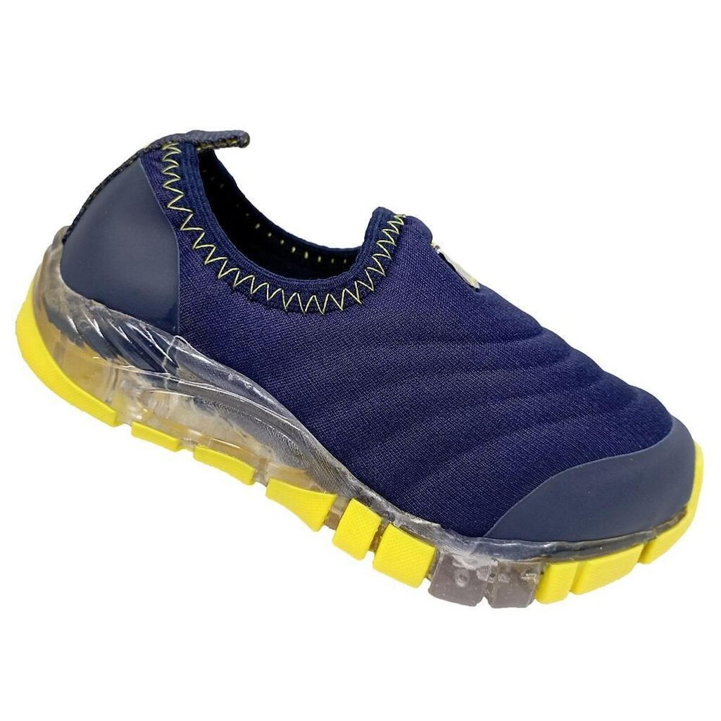 Tênis Kidy Flex Light 020-0152-5123 Menino - Marinho/Amarelo