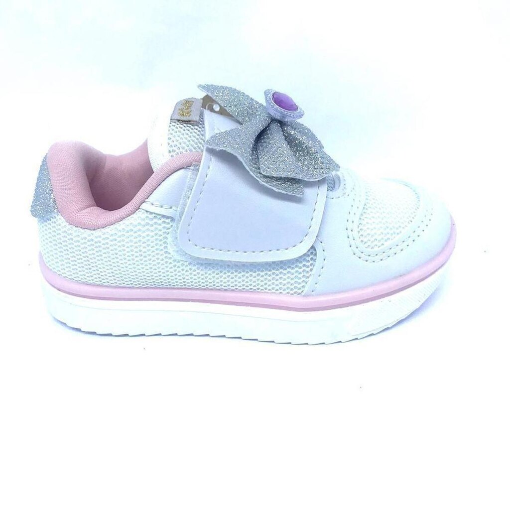 Tênis Kidy Happy Branco Com Presilha - 40618