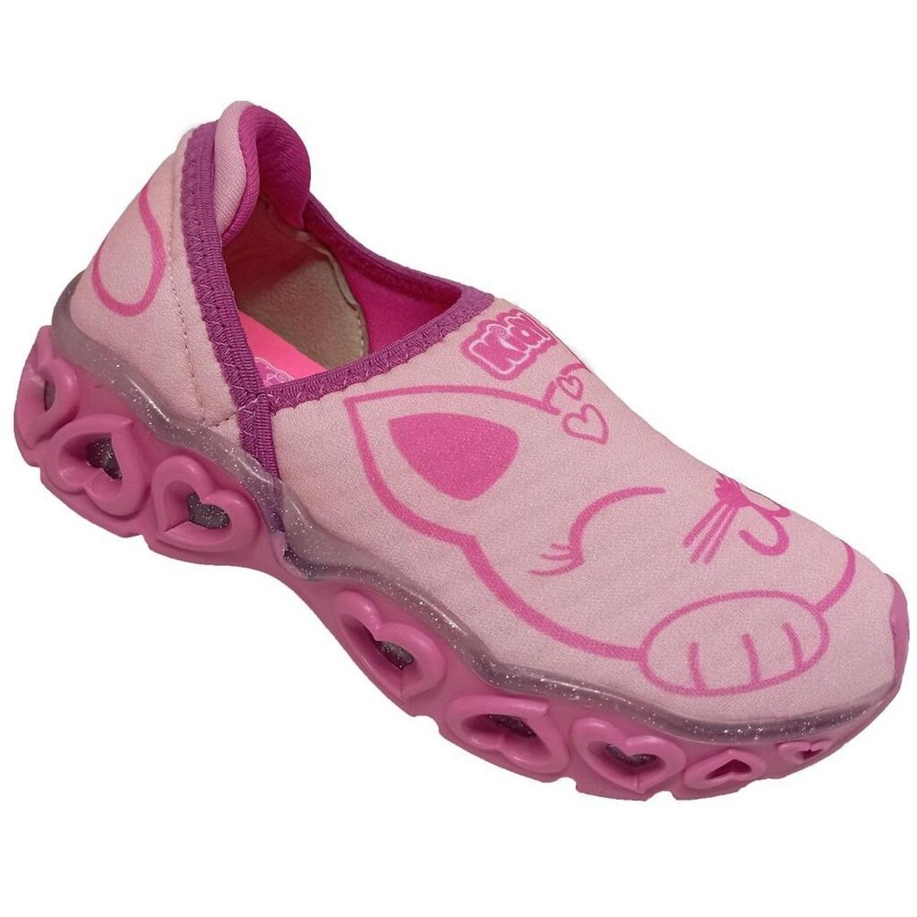 Tênis Kidy Light Fun Menina - Rosa