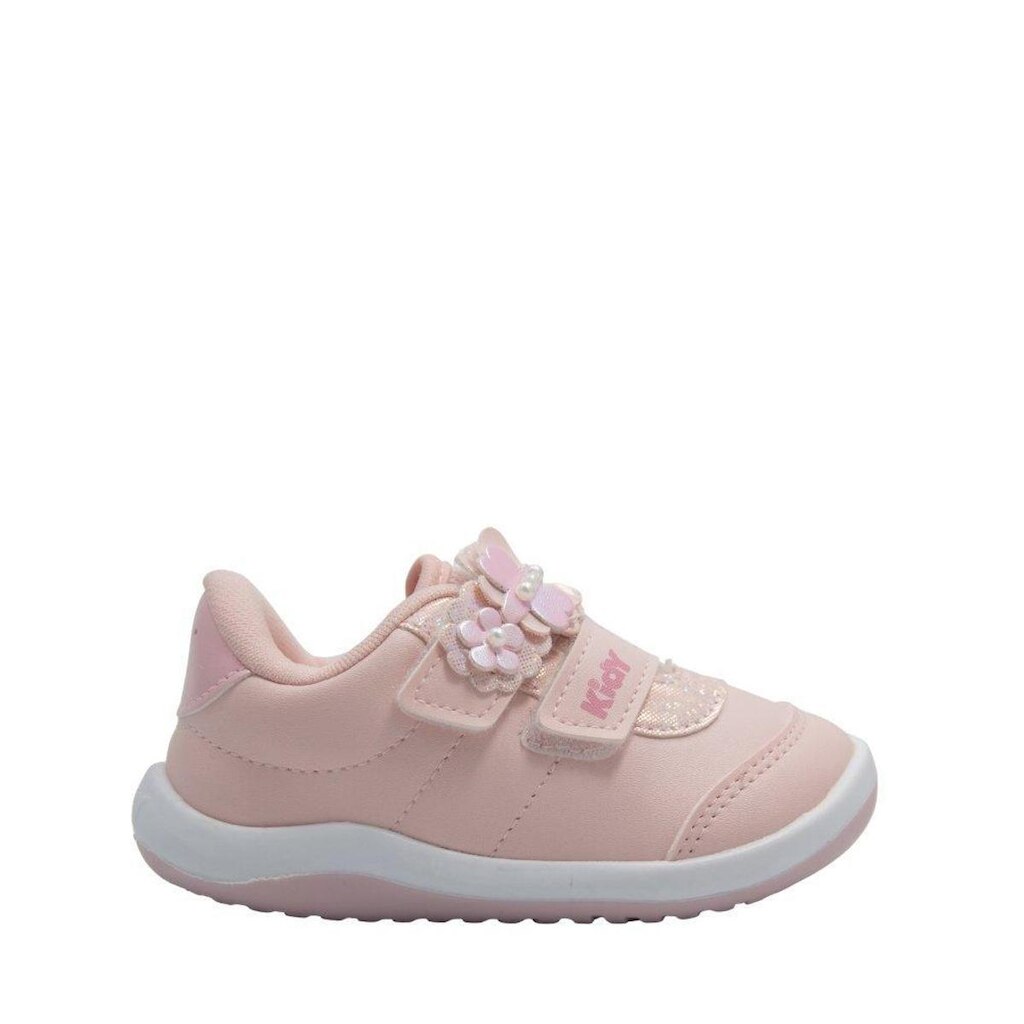 Tenis Kidy Rosa Com Flor