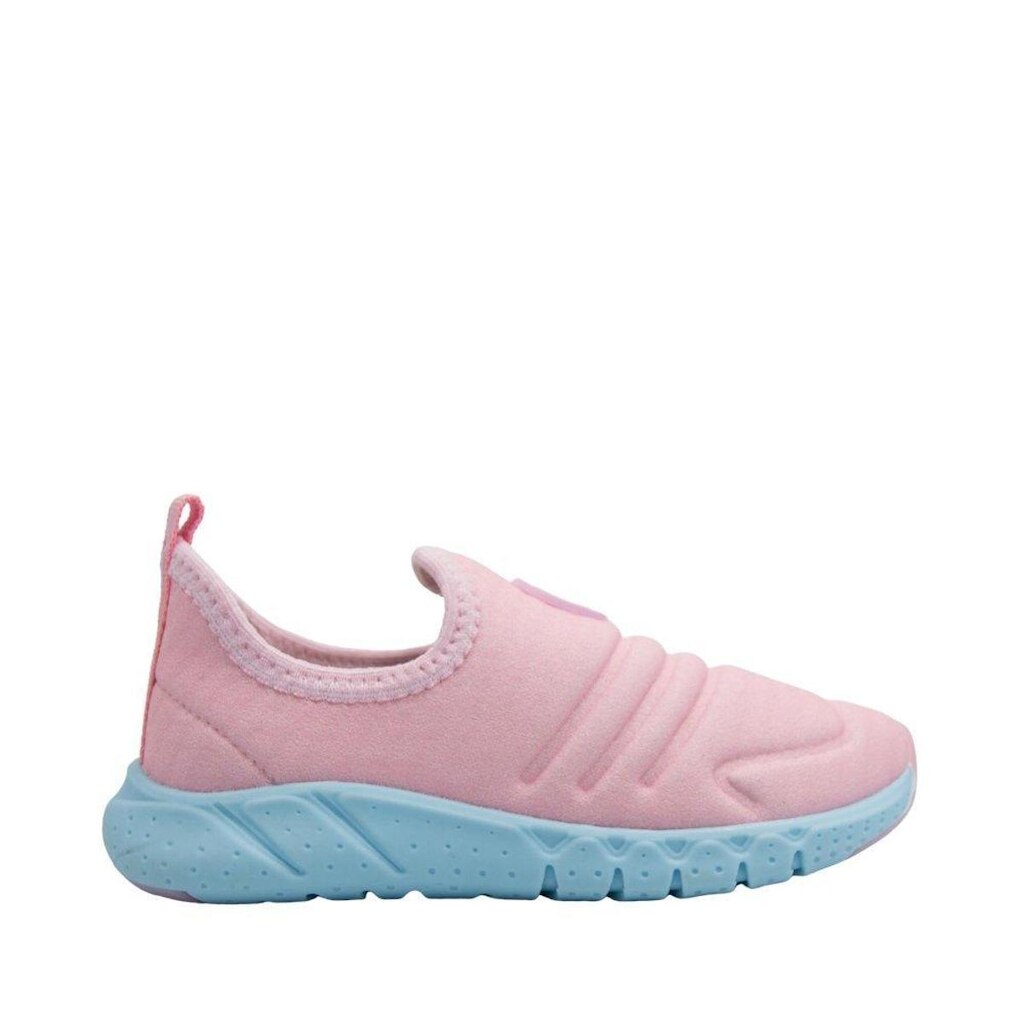 Tenis Kidy Slip On Rosa e Azul Claro