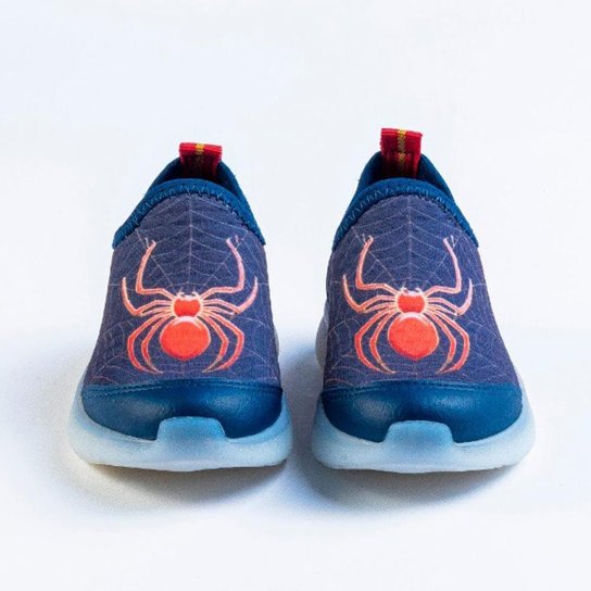 Tenis Kidy Spider Calce Facil Com LED