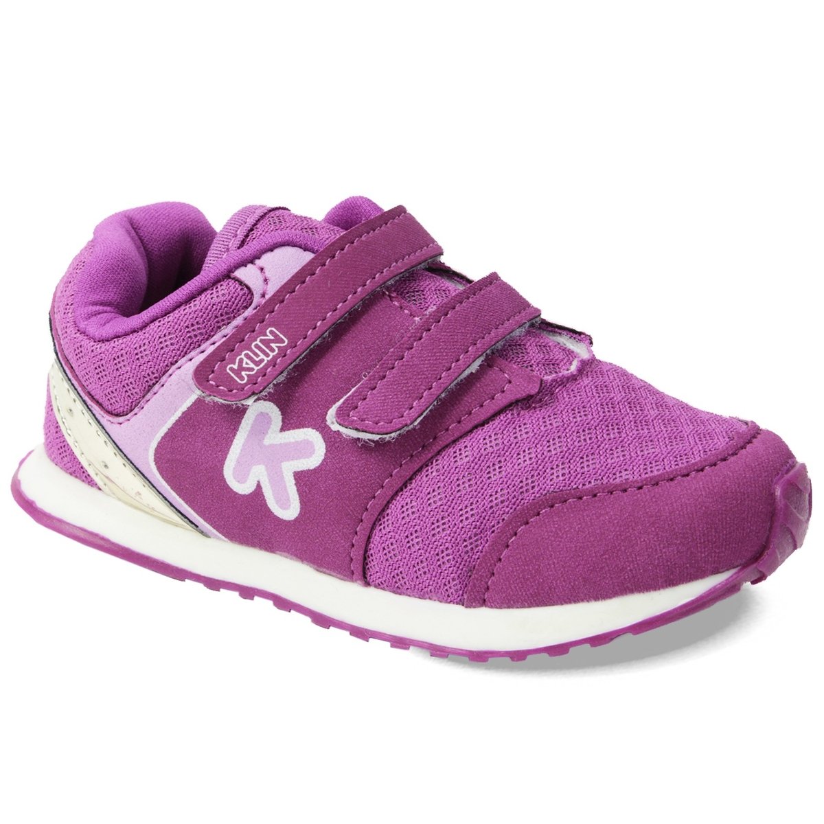 tenis klin com velcro