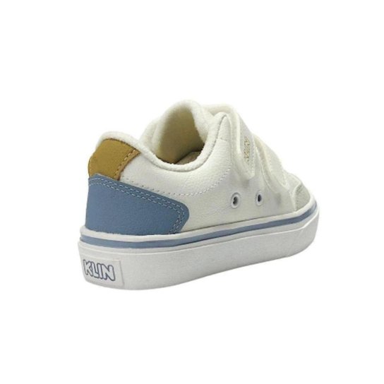 TENIS KLIN FREESTYLE MINI INFANTIL REF:260059000 MASCULINO - Branco+Azul Menor preço em TENIS KLIN FREESTYLE MINI INFANTIL REF:260059000 MASCULINO - Branco+Azul