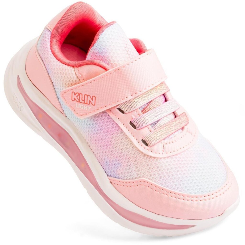 Tênis Klin Infantil Flash Light Led Brilho Pisca Pisca