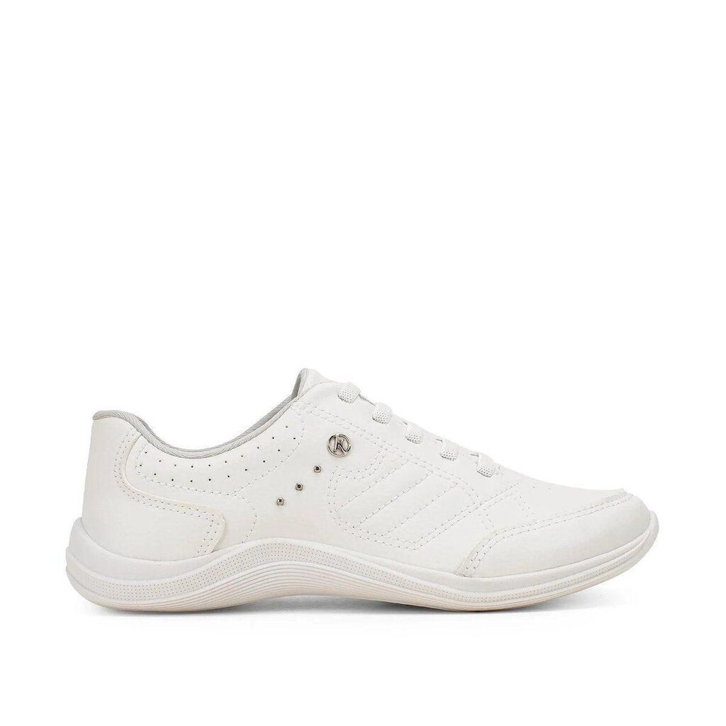 Tênis Kolosh Branco 4424 Calce Fácil Conforto - Branco 34