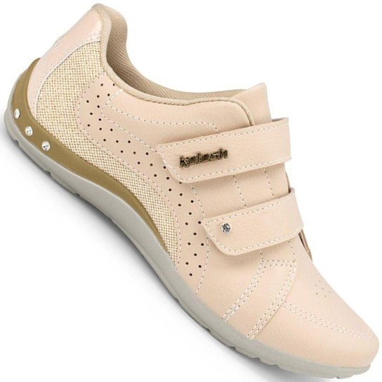 Tênis Kolosh C0634A Feminino - Bege Menor preço em Tênis Kolosh C0634A Feminino - Bege