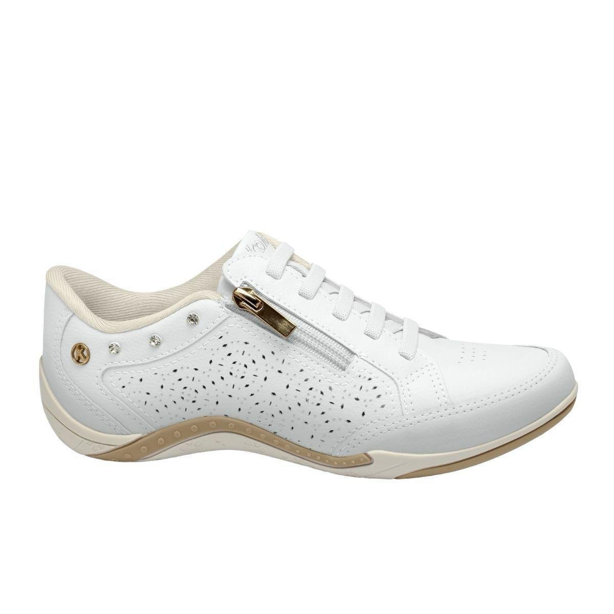 Tênis Kolosh C1294A Casual Sem Cadarço Elástico Sapatenis Feminino Menor preço em Tênis Kolosh C1294A Casual Sem Cadarço Elástico Sapatenis Feminino