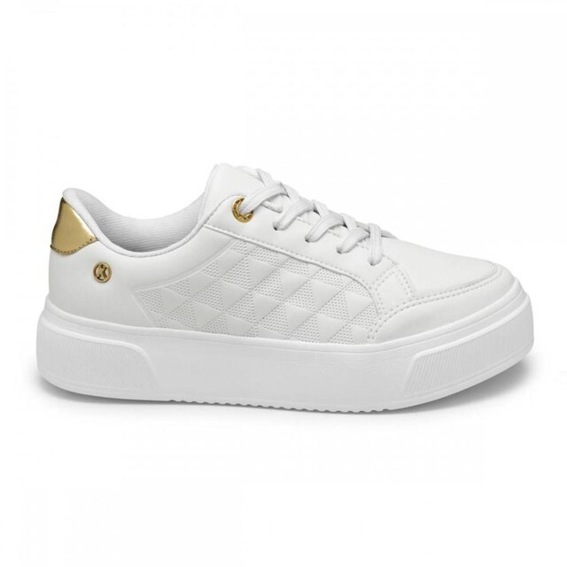 Tenis Kolosh C3552 Flatform Feminino - Branco | Netshoes