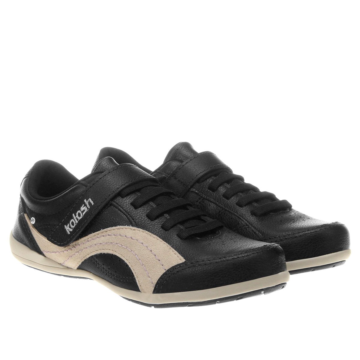 tenis kolosh preto com velcro