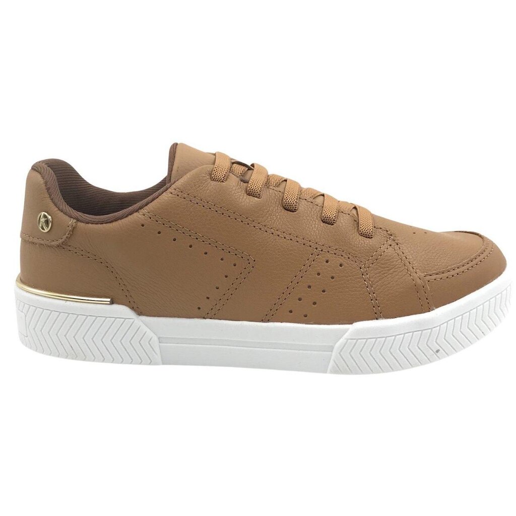 Tênis Kolosh Casual Flat Form Couro 3010
