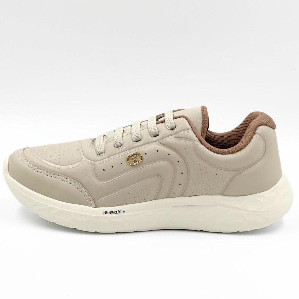 Tênis Kolosh com Cadarço Elástico Casual Feminino