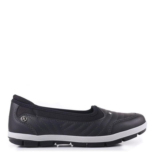 Tênis Kolosh Denim Feminino - Cristal+Preto Menor preço em Tênis Kolosh Denim Feminino - Cristal+Preto