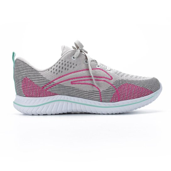 Tênis Kolosh Esportivo Feminino - Cinza Menor preço em Tênis Kolosh Esportivo Feminino - Cinza