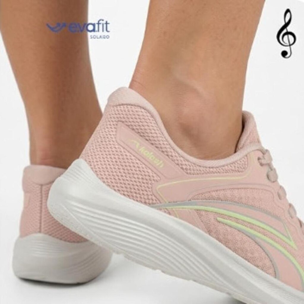 Tênis Kolosh Feminino Leve Esportivo Caminhada E0429 - Rosa