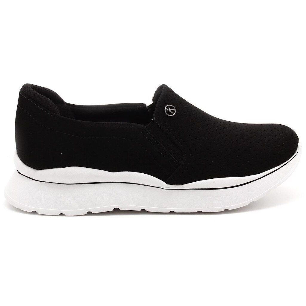 Tênis Kolosh Flatform Slip On Nobuck Perfuros C2663