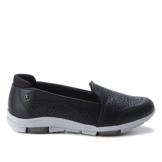 Tênis Kolosh Laser Sem Cadarço Feminino - Preto é ruim? Tênis Kolosh Laser Sem Cadarço Feminino - Preto é boa?