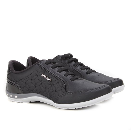 Tênis Kolosh Matelassê Feminino - Preto Menor preço em Tênis Kolosh Matelassê Feminino - Preto
