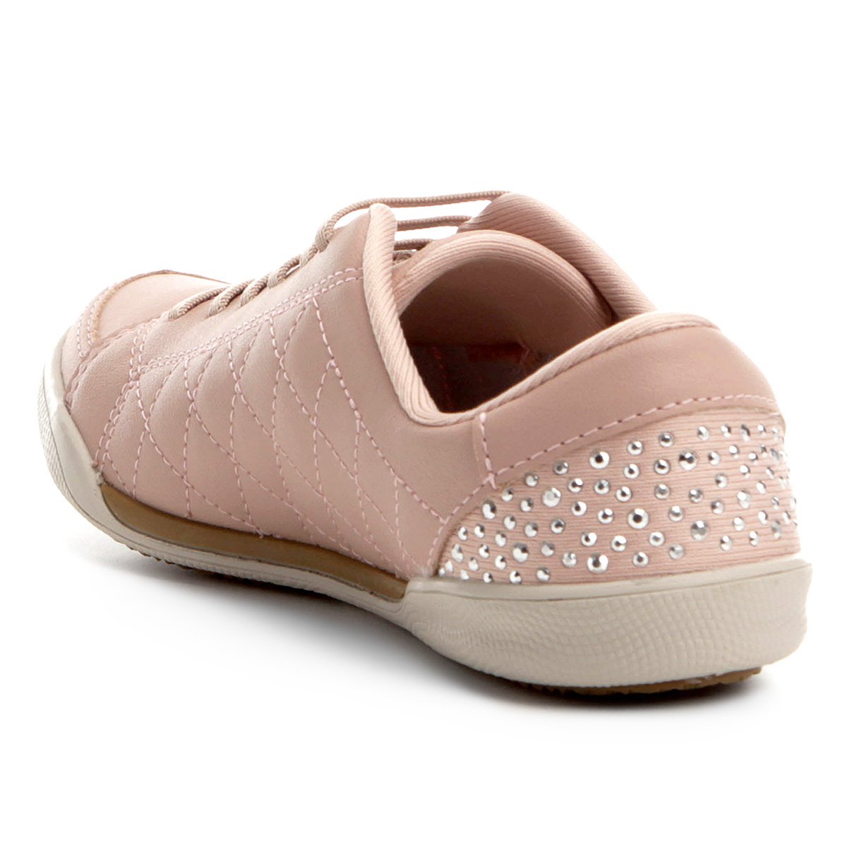 tênis kolosh matelassê strass feminino