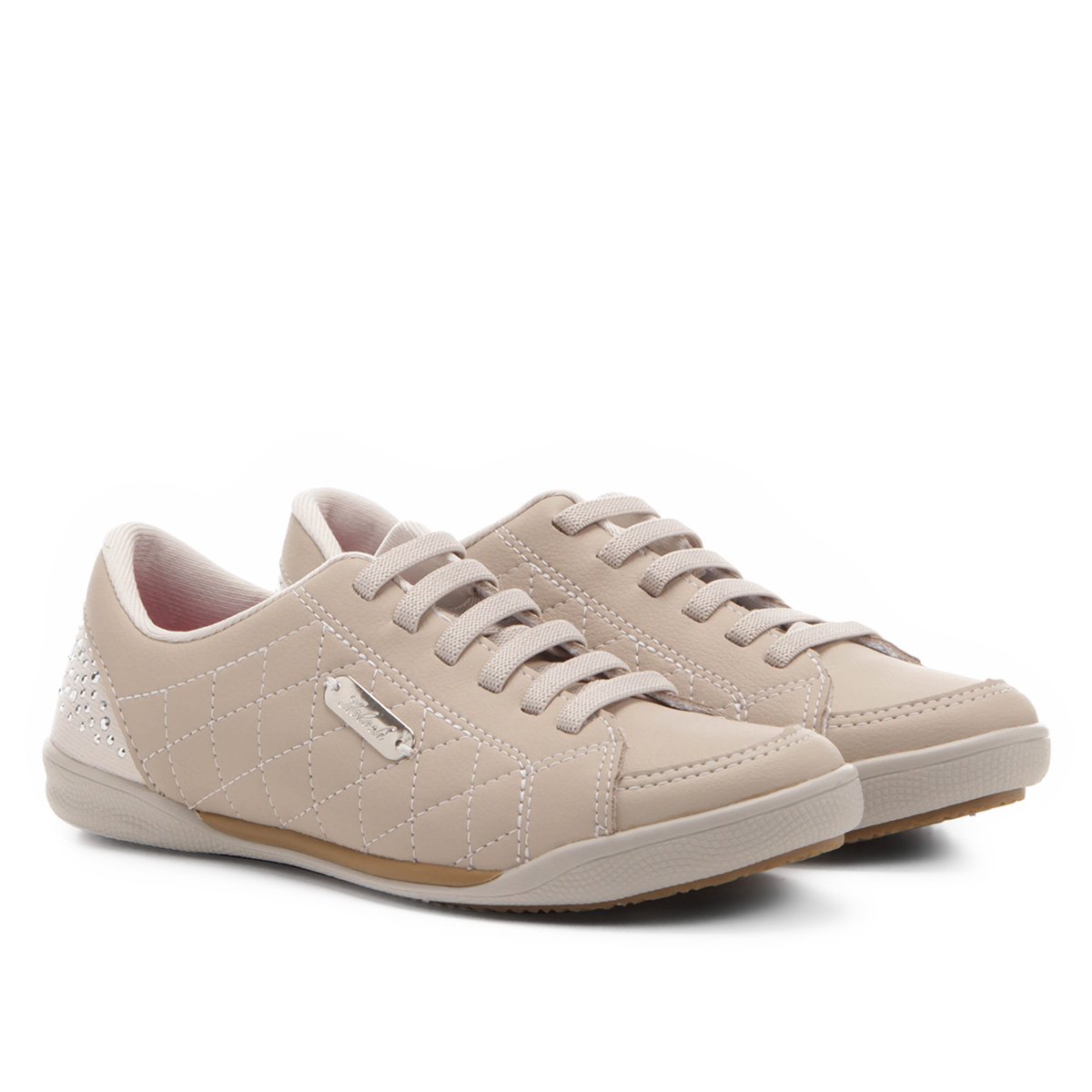 tênis kolosh matelassê strass feminino
