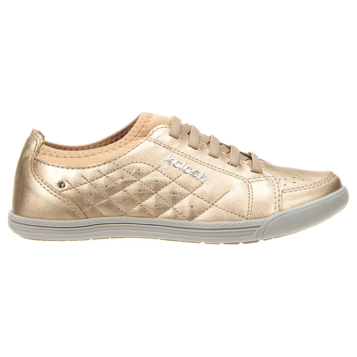 Tênis Kolosh Matelassê - Dourado | Netshoes
